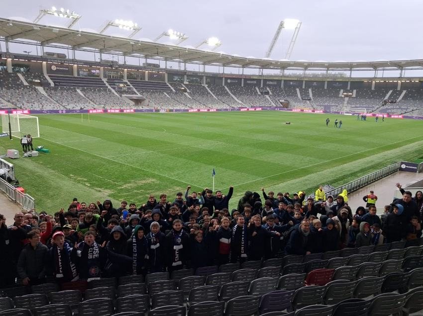 Sortie au Stadium de Toulouse